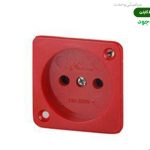 پریز  رو تابلویی توکار سرامیکی دجه1 بدون در