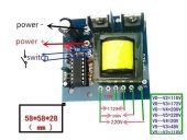 برد اینورتر 150 وات 12v به 220v